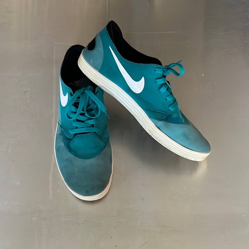 Nike SB teal Lunarlon, size 11